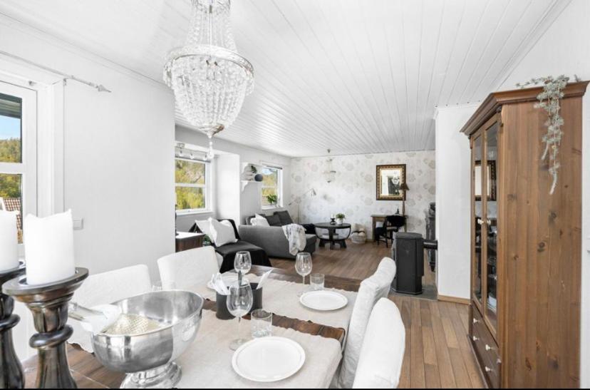 Sjarmerende Familievennlig Hus Med 2 Soverom Kristiansand Exterior photo